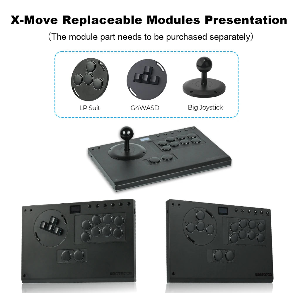 Haute42 X-Move Aluminium Alloy Leverless Controller For PC/PS5/PS4