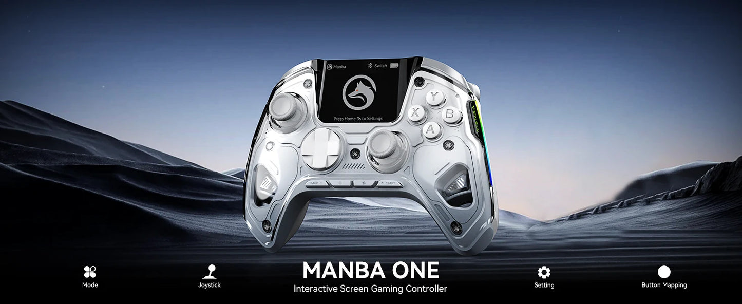 Manba One V2 Wireless Gaming Controller for PC/Switch/iOS/Android