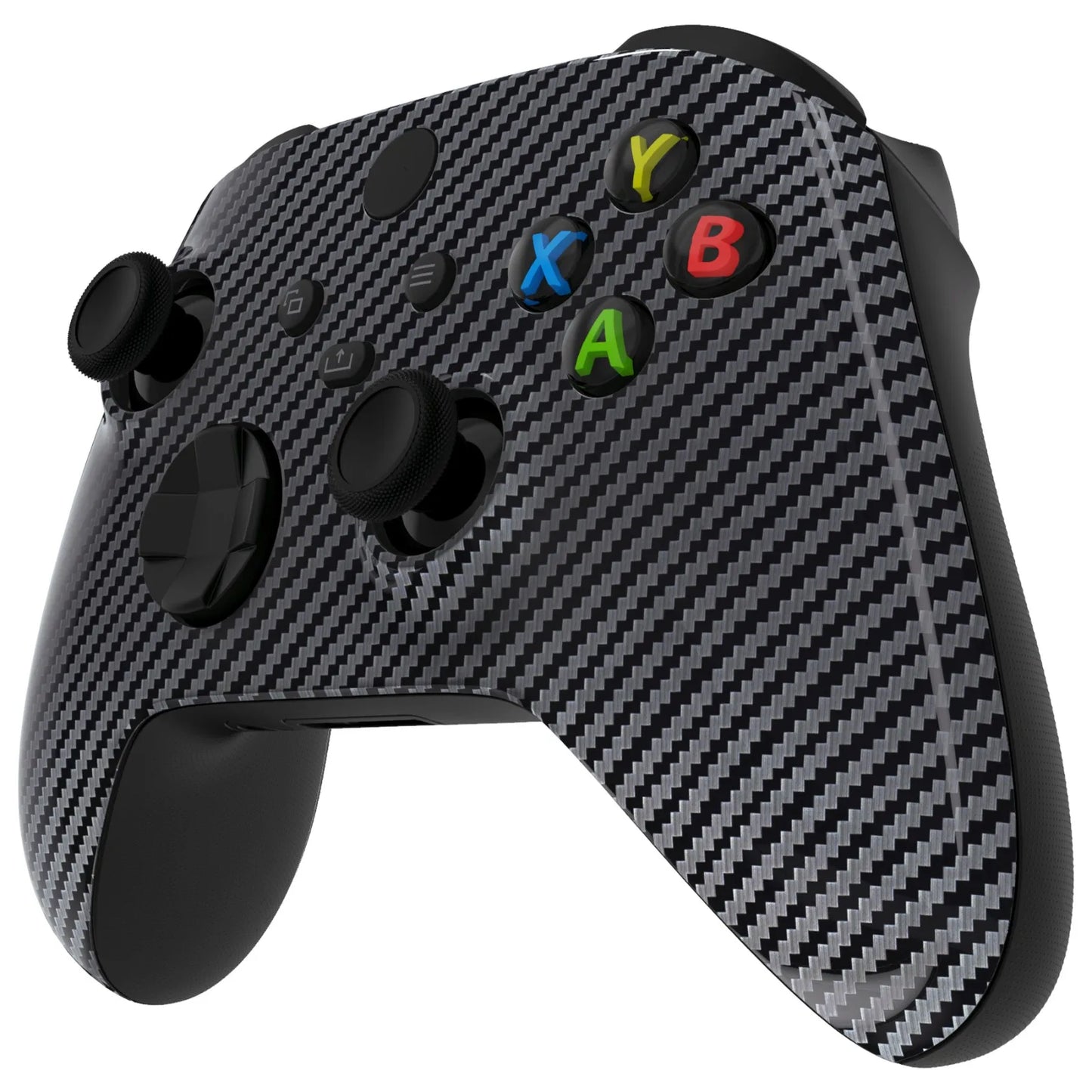eXtremeRate Replacement Front Housing Shell Faceplate for Xbox Series X/S (Xbox Core) Controller - Transformative Texture Series