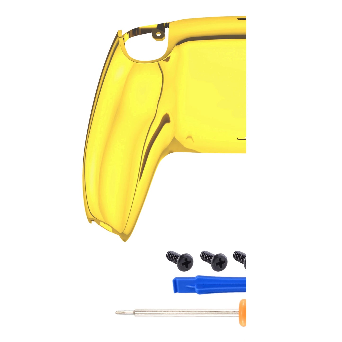 eXtremeRate Replacement Back Housing Bottom Shell Compatible with ps5 Controller BDM-010/020/030/040/050