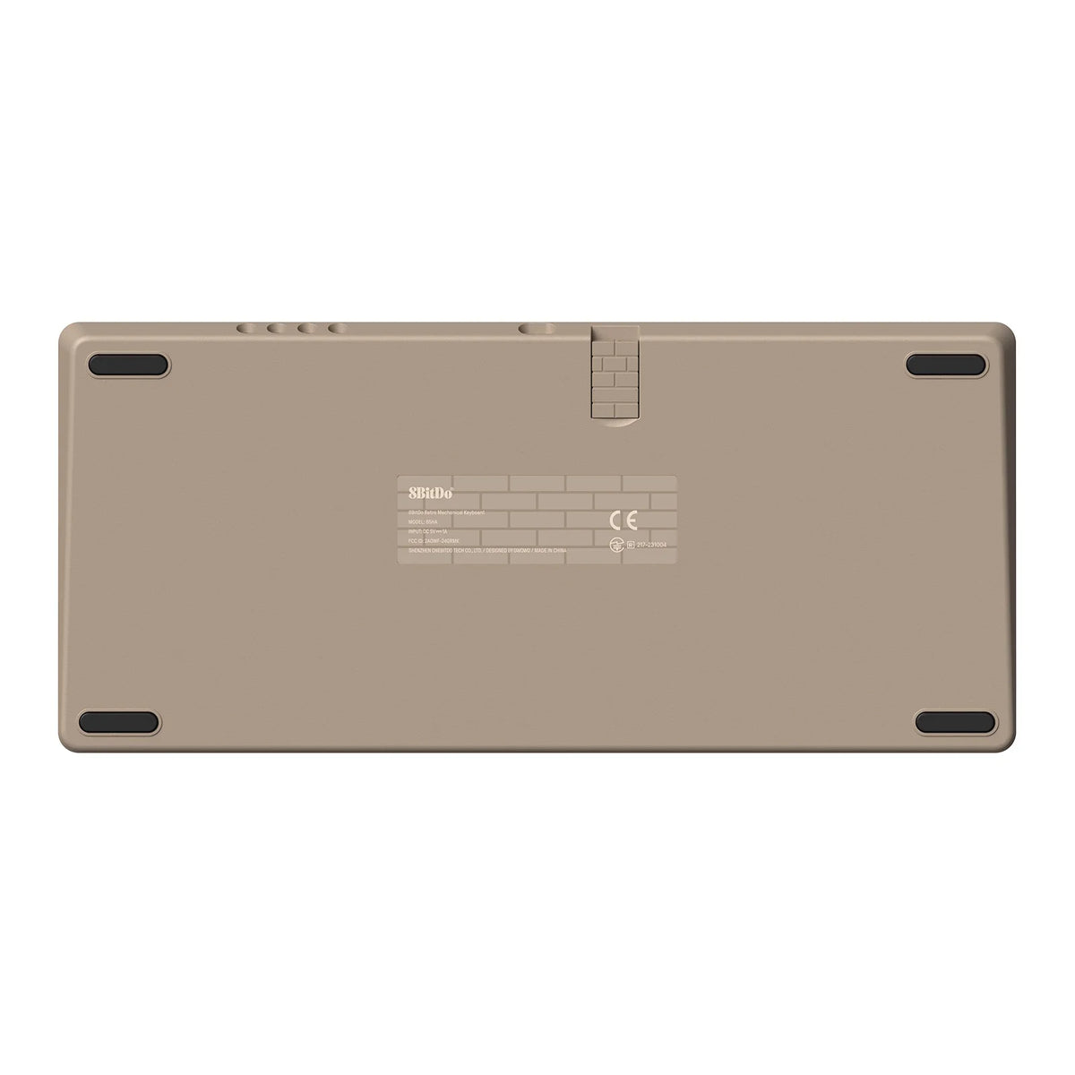 8BitDo Retro Mechanical Keyboard, BT/2.4G/USB-C Hot Swappable Gaming Keyboard with 87 Keys, Dual Super Programmable Buttons