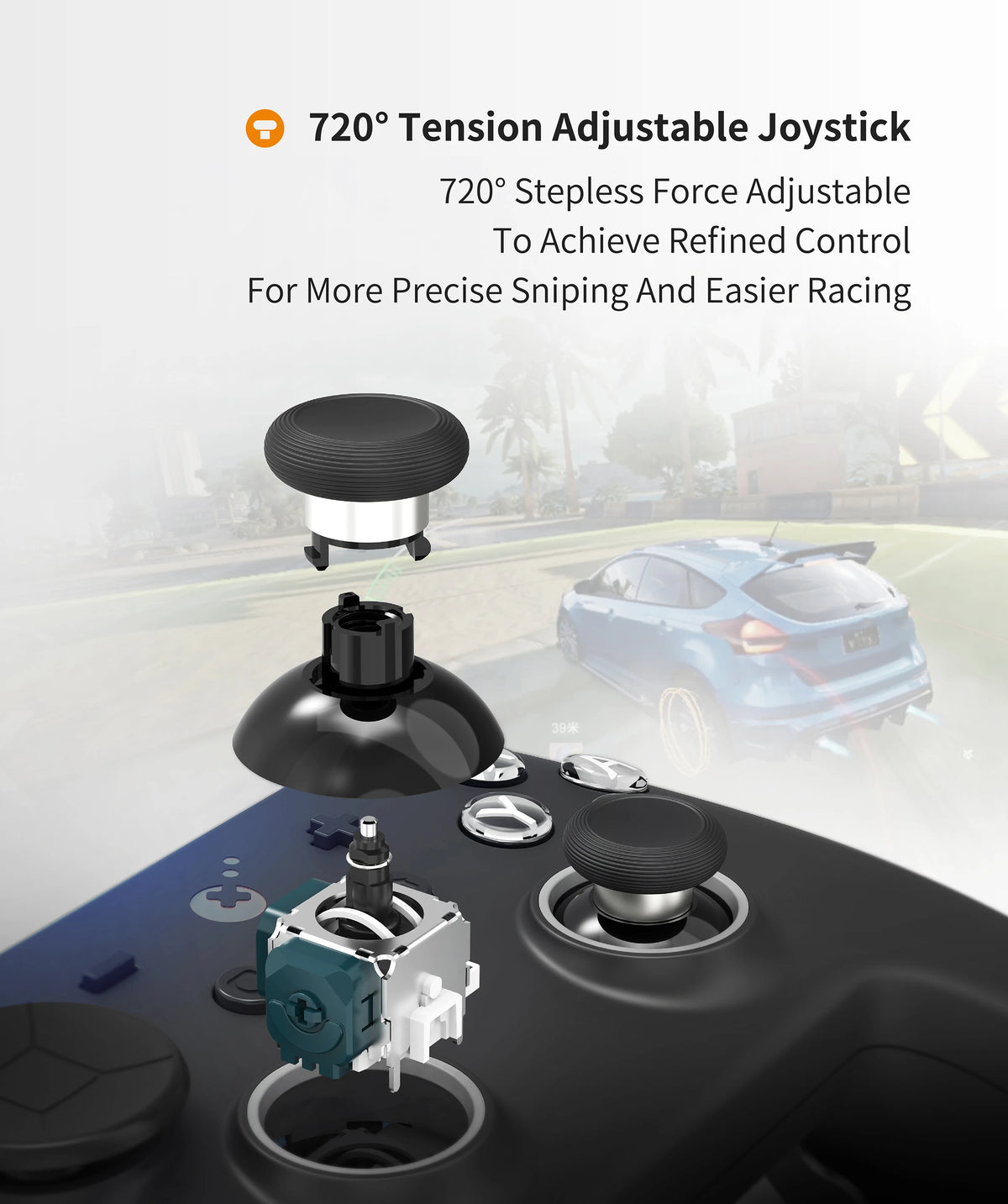 GuliKit TT Max Wireless Gaming Controller For PC/Steam/Switch 1&2/Android/iOS