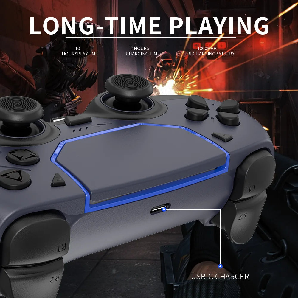 KEKEGAME Wireless Gaming Controller for PS5/PC