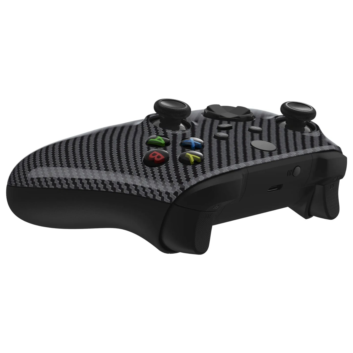 eXtremeRate Replacement Front Housing Shell Faceplate for Xbox Series X/S (Xbox Core) Controller - Transformative Texture Series