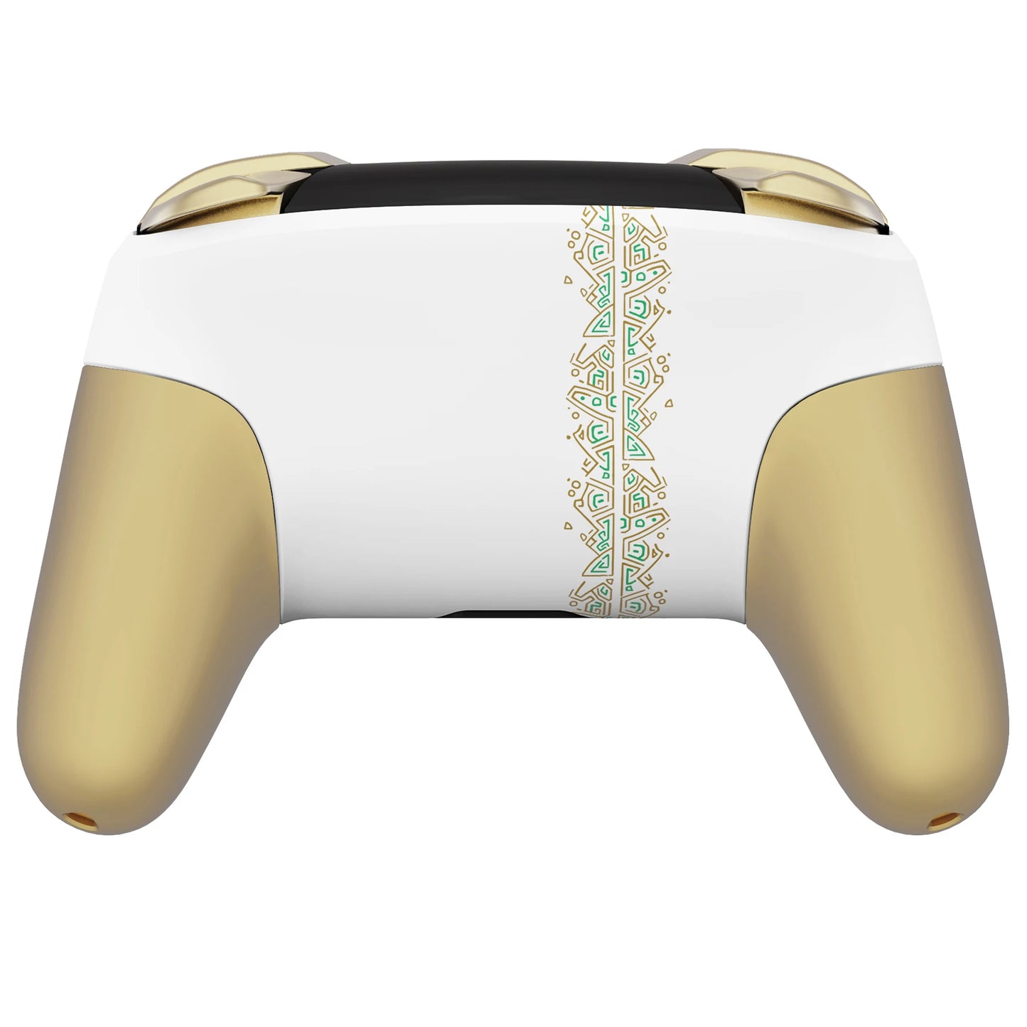 eXtremeRate Replacement Housing Shell with Buttons for Nintendo Switch Pro - Totem of Kingdom (Glow in Dark)