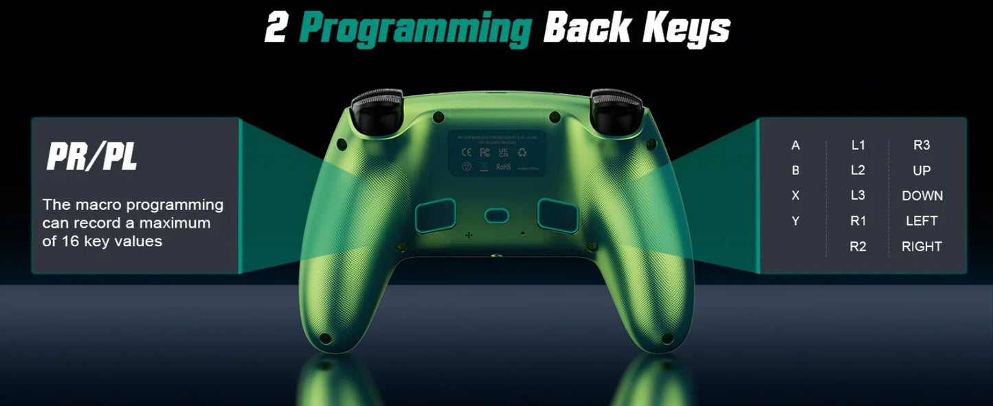 GAMROMBO Wireless Gaming Controller for PS5/PC