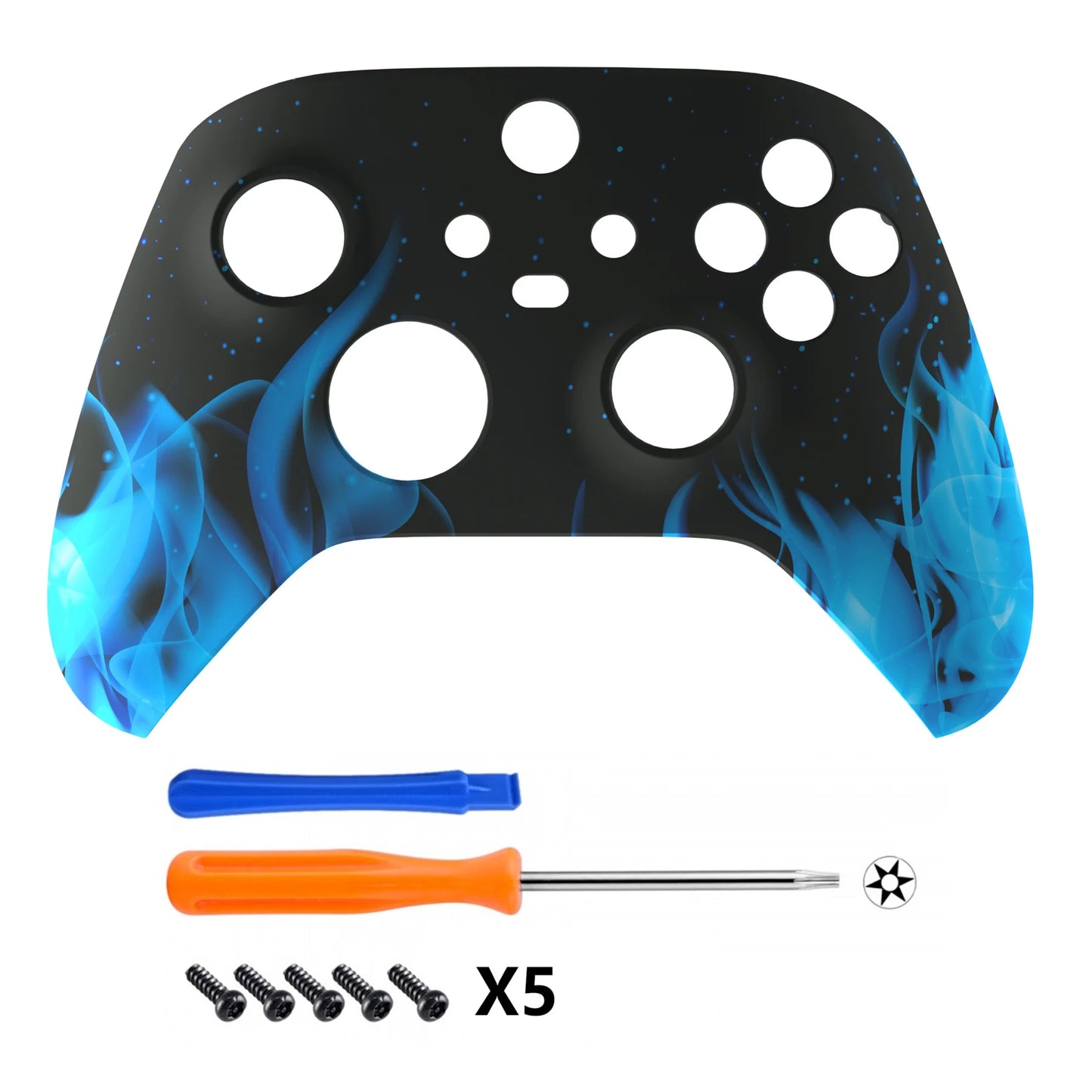 eXtremeRate Replacement Front Housing Shell Custom Cover Faceplate for Xbox Core Wireless ( Xbox Series X/S ) Controller