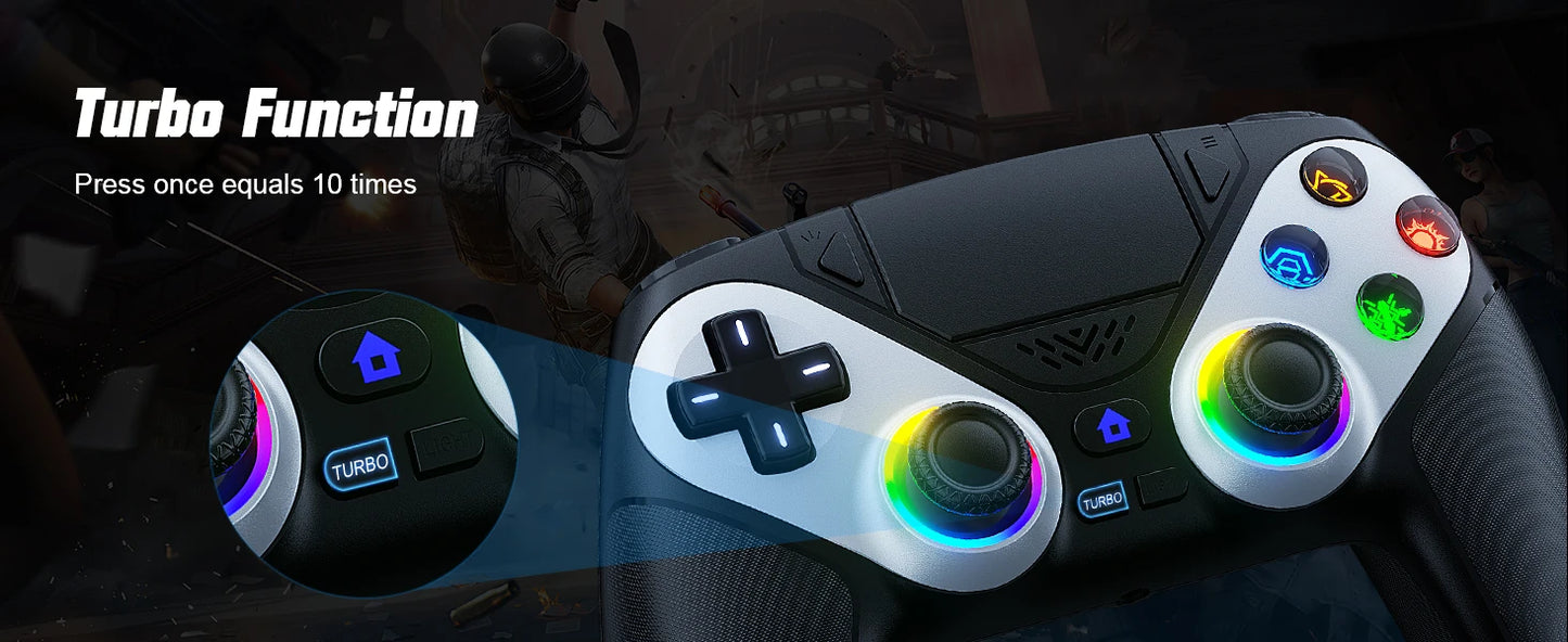 GAMROMBO Wireless Gaming Controller for PS5/PC