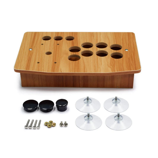 Empty Wood/Metal Box for Arcade Joystick/Lever DIY Kit