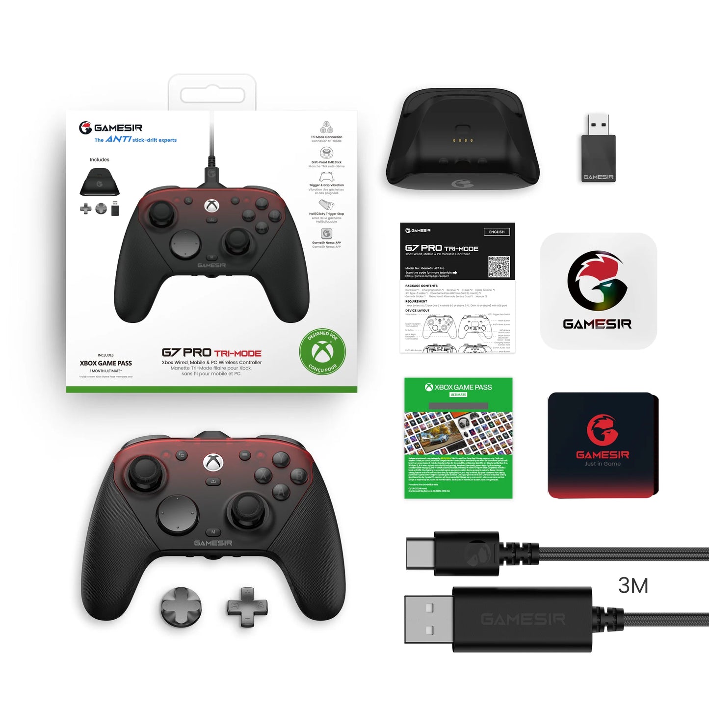 GameSir G7 Pro Gaming Controller for PC/Xbox/Switch/Android