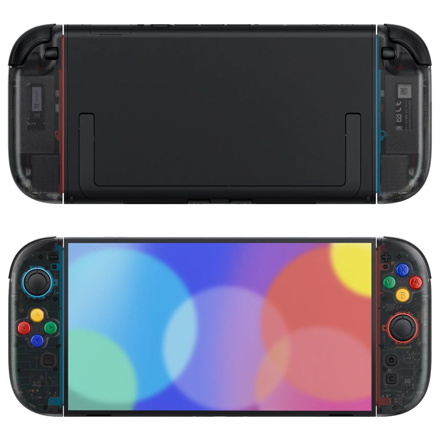 eXtremeRate for Joycon 2 DIY Replacement Shell Buttons, Case & Decorative Strips & Tools for Nintendo Switch 2 - Essence Version