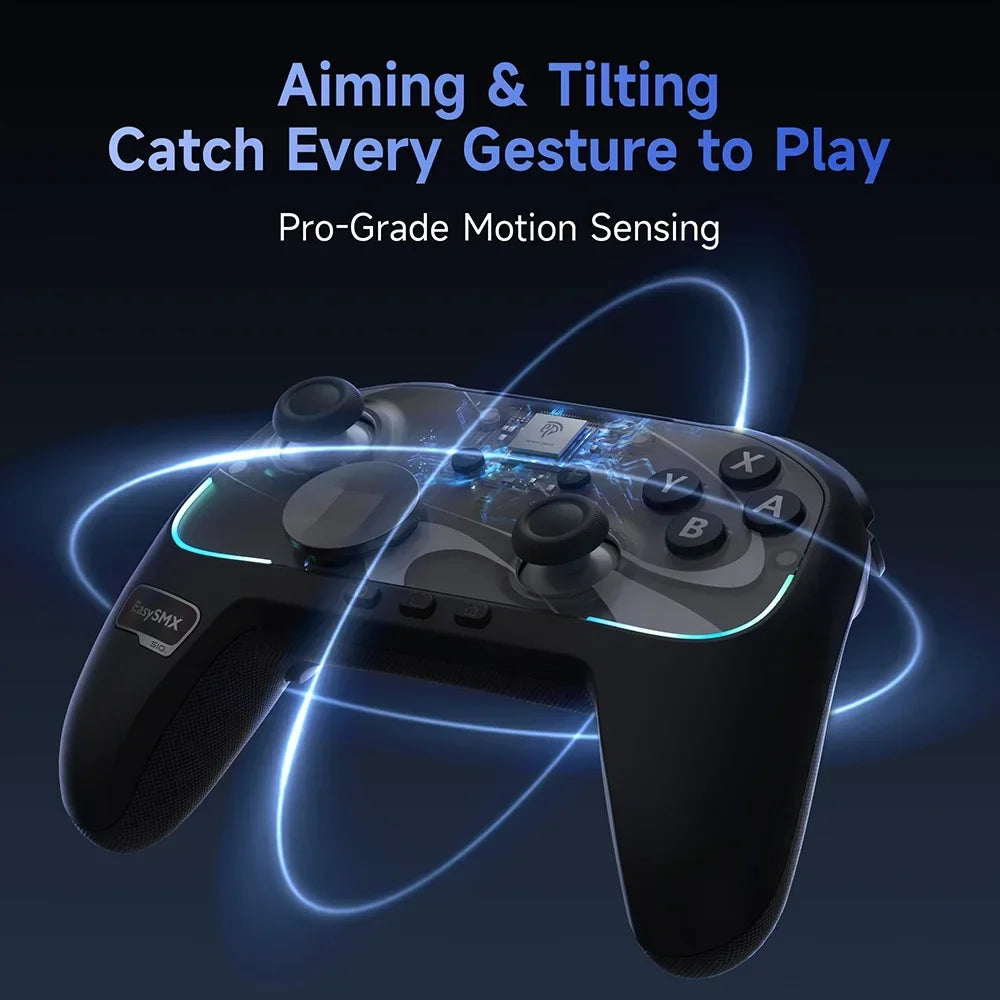 EasySMX S10 Wireless Gaming Controller For PC/Switch 1&2/Android/iOS/Steam