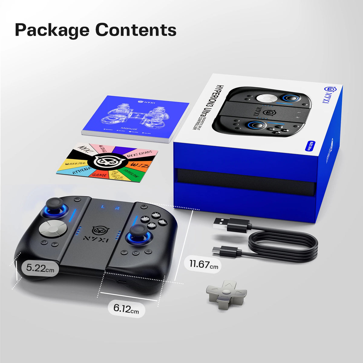 NYXI Hyperion 3 Ultra Wireless Gaming Controller for Switch 2/PC