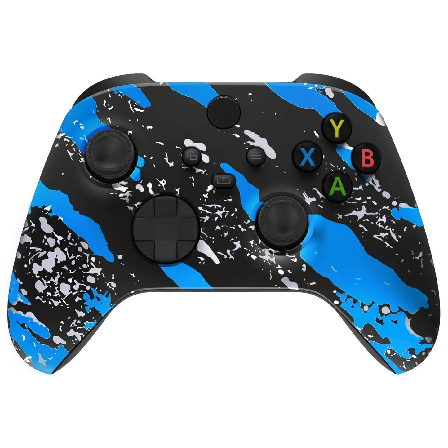 eXtremeRate Replacement Front Housing Shell Faceplate for Xbox Series X/S (Xbox Core) Controller - Transformative Texture Series