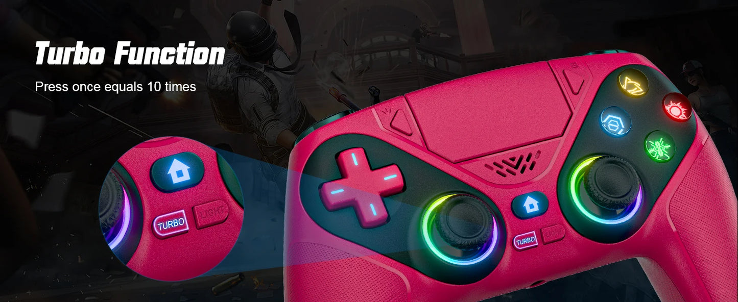 GAMROMBO Wireless Gaming Controller for PS5/PC