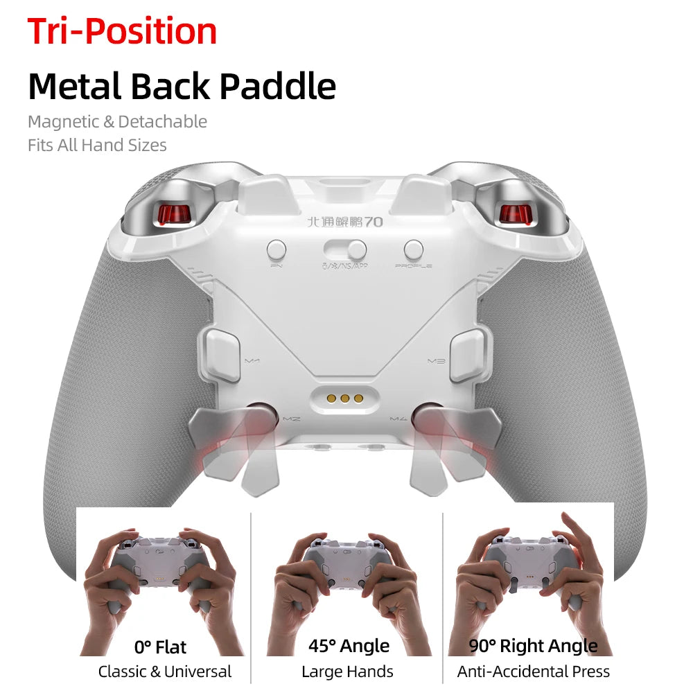 Beitong KP70 Elite: AI-Enhanced Wireless Gaming Controller  for PC/Switch 1&2/Android