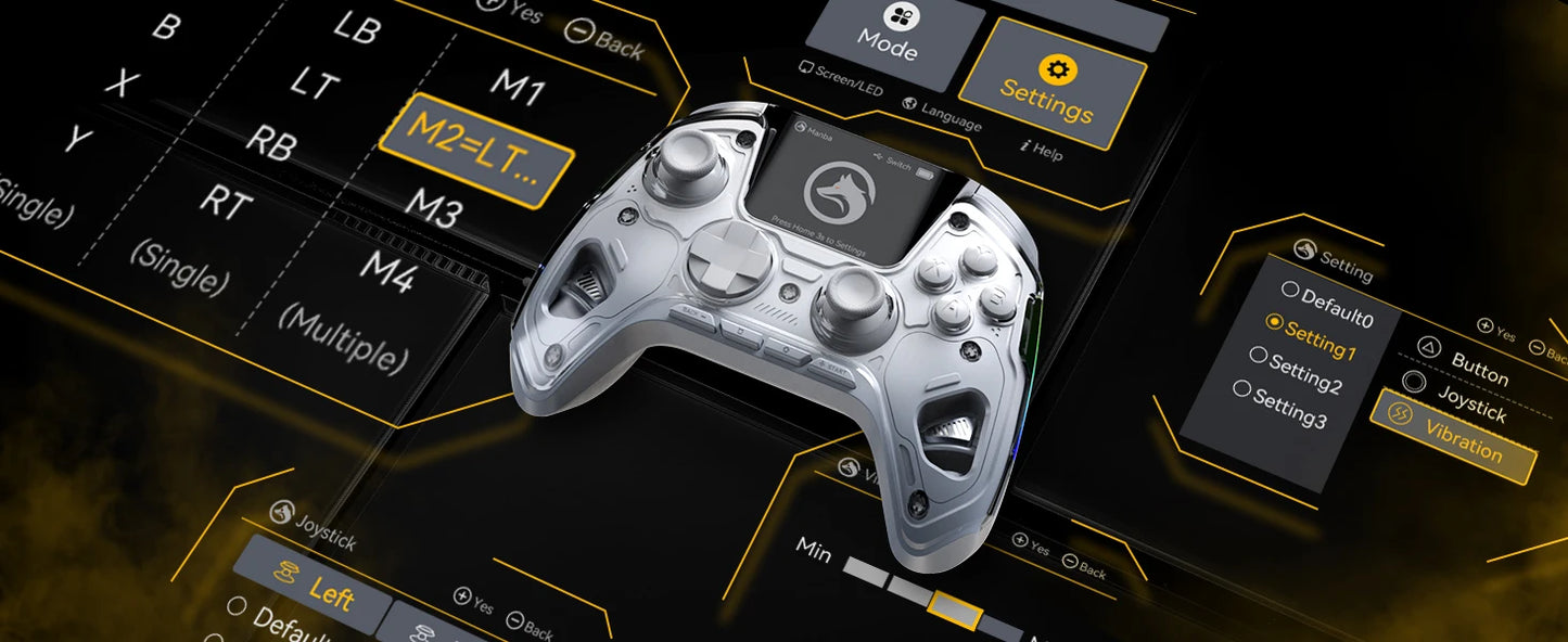 Manba One V2 Wireless Gaming Controller for PC/Switch/iOS/Android