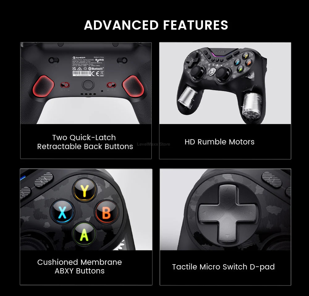 GameSir Tarantula Pro T3 Wireless Gaming Controller for PC/Switch/IOS/Android