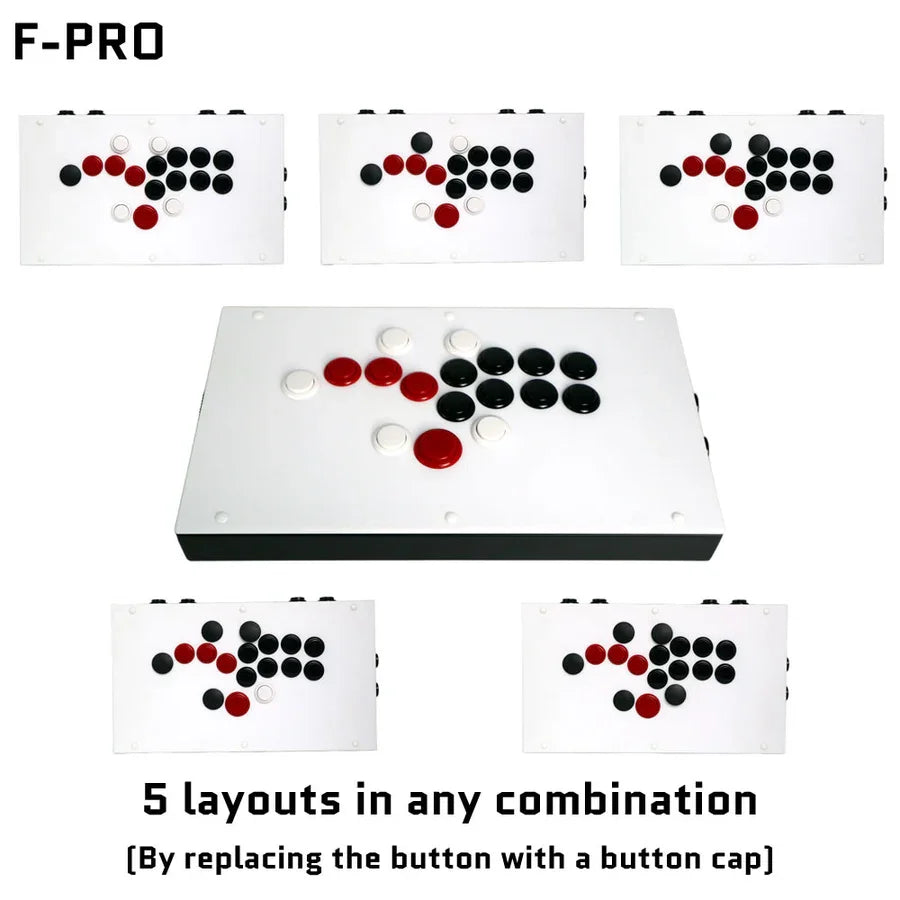 Fightbox F-PRO Leverless Gaming Controller for PS5/PC/Xbox/Switch