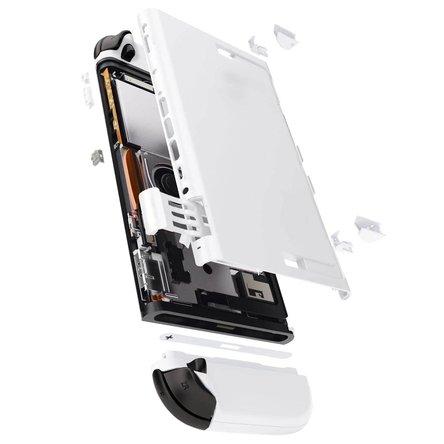eXtremeRate Full Set Housing w/Buttons for Nintendo Switch 2 for Joycon 2 - White