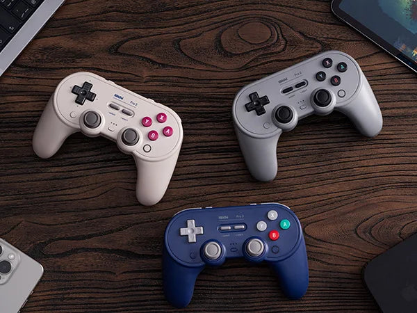8BitDo Pro 3 Wireless Gaming Controller for PC/Switch 1&2