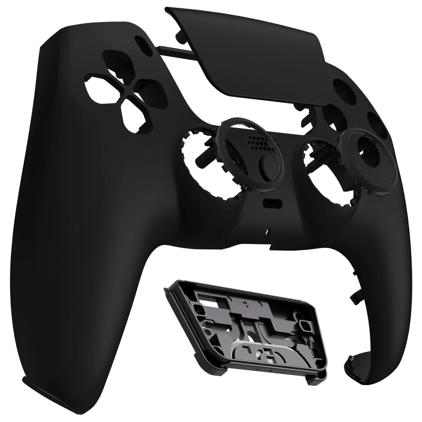 eXtremeRate LUNA Replacement Front Shell Touchpad for ps5 Controller BDM-010/020/030/040/050 - Black/White