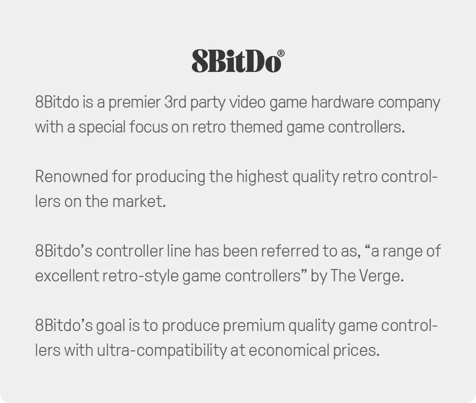8BitDo Ultimate 3-mode Gaming Controller for PC/Xbox