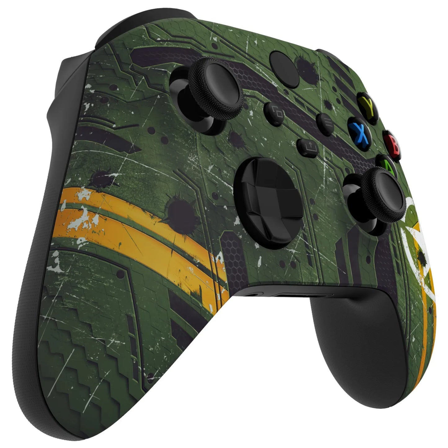 eXtremeRate Replacement Front Housing Shell for Xbox Series X & S Controller - Army Mecha