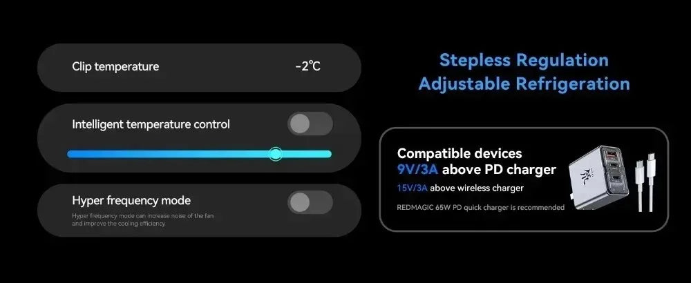 RedMagic VC Liquid Cooler 6 Pro Phone Cooler 30W