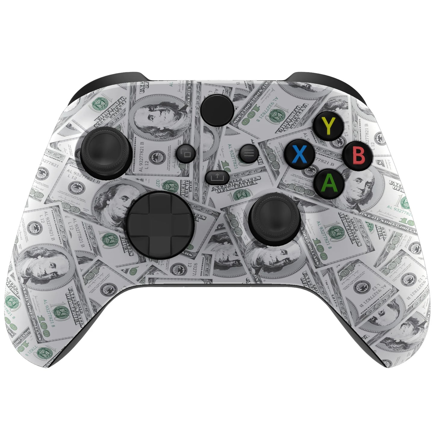 eXtremeRate Replacement Front Housing Shell Faceplate for Xbox Series X/S (Xbox Core) Controller - Transformative Texture Series