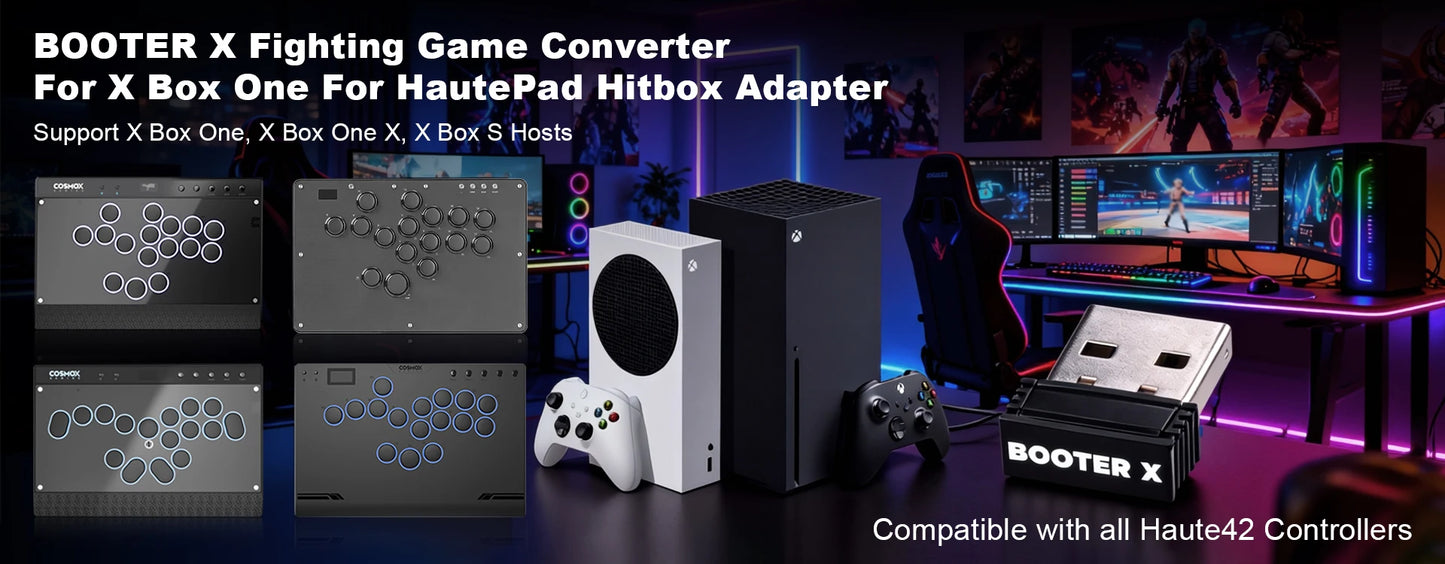 Haute42 X-Move Aluminium Alloy Leverless Controller For PC/PS5/PS4