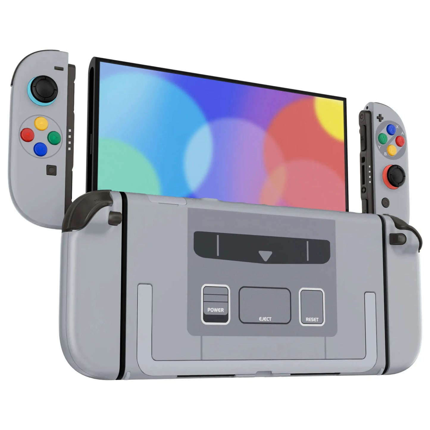 eXtremeRate Full Set Housing w/Buttons for Joycon 2, Replacement Shell Buttons for Nintendo Switch 2 - Classic SwitchCube Style