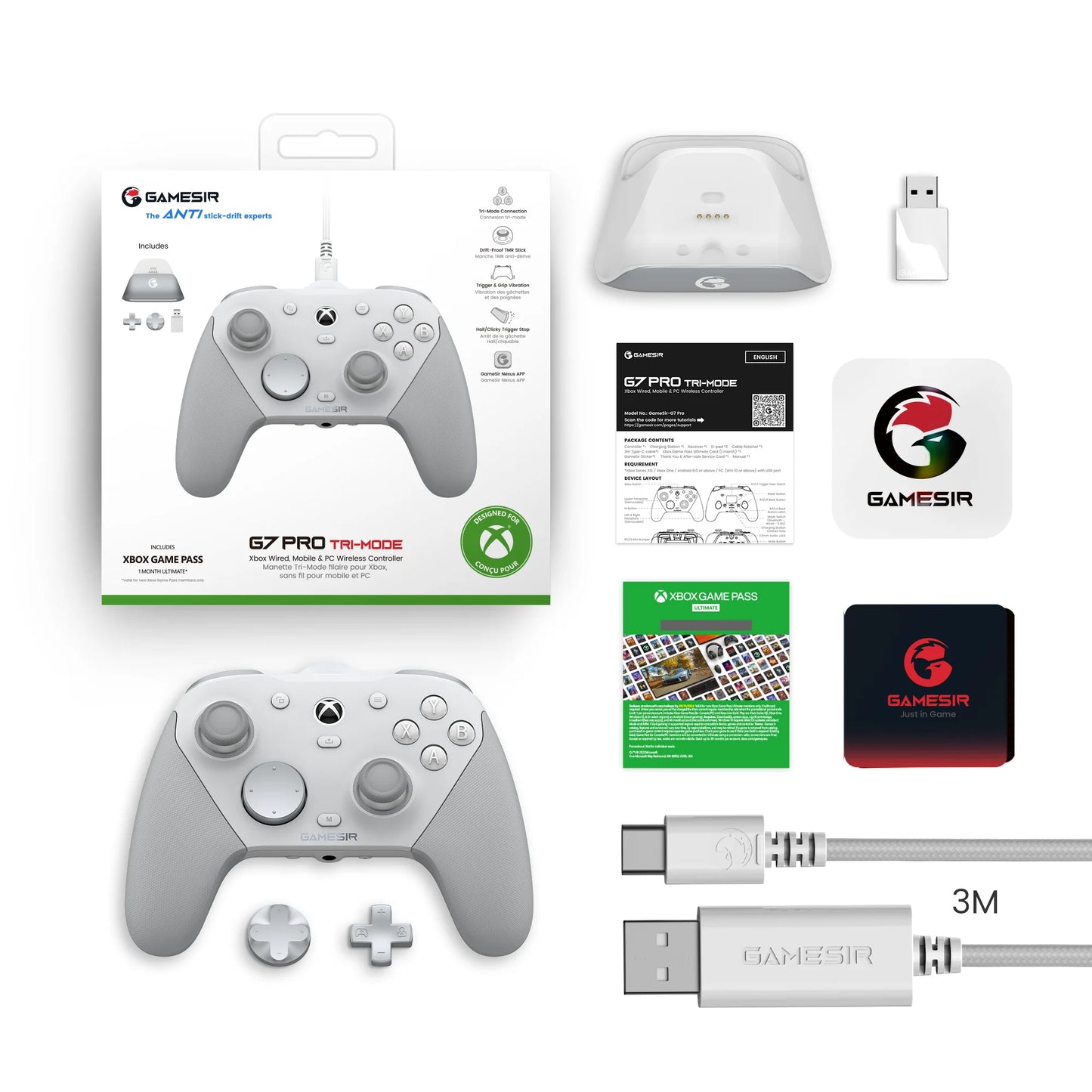 GameSir G7 Pro Gaming Controller for PC/Xbox/Switch/Android