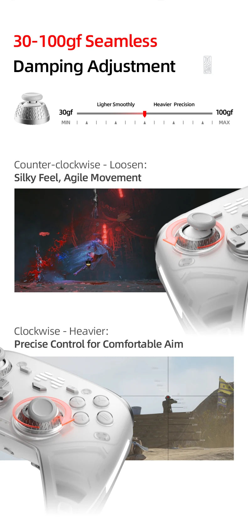 Beitong KP70 Elite: AI-Enhanced Wireless Gaming Controller  for PC/Switch 1&2/Android