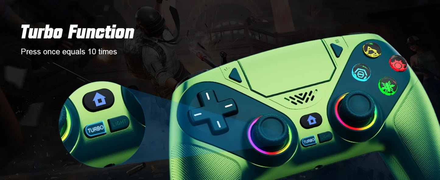GAMROMBO Wireless Gaming Controller for PS5/PC