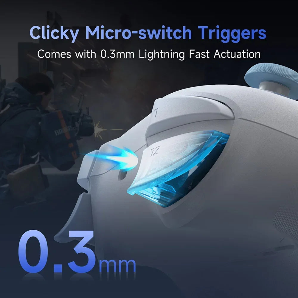 EasySMX S10 Wireless Gaming Controller For PC/Switch 1&2/Android/iOS/Steam