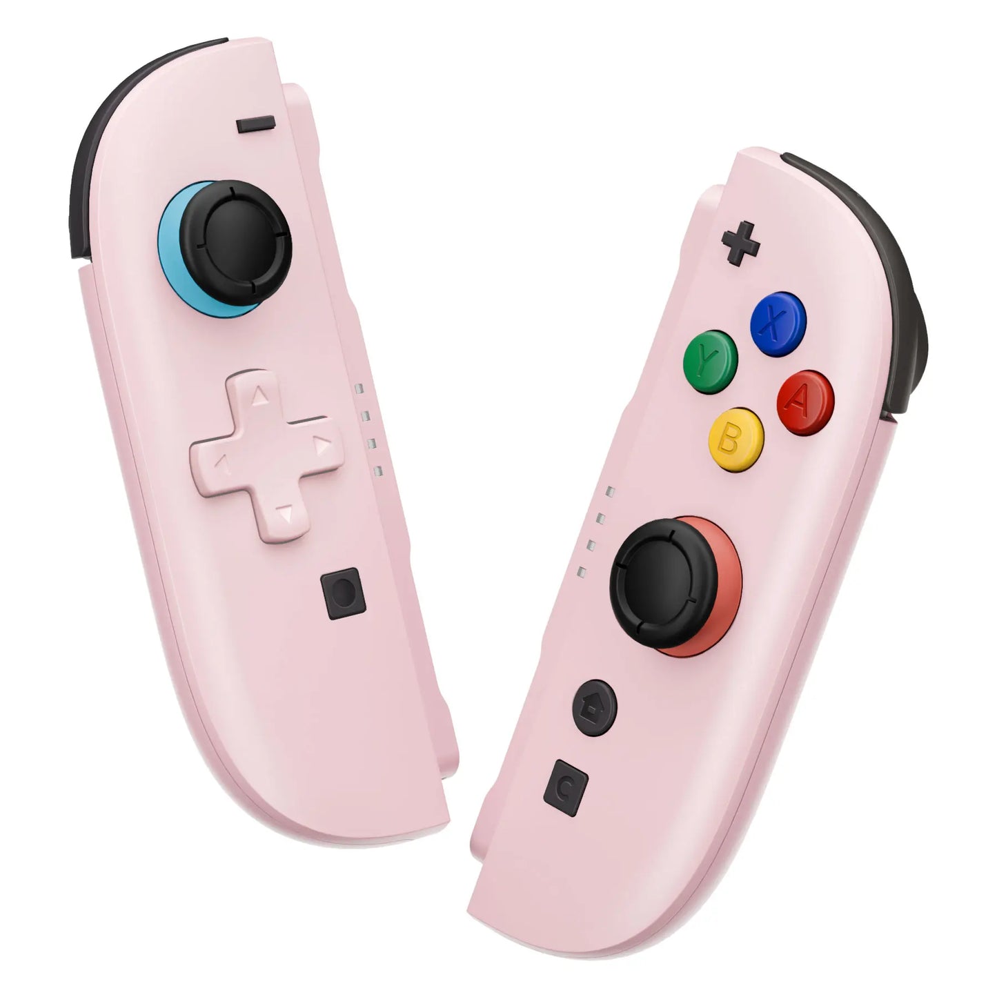 eXtremeRate DIY Replacement Housing (D-Pad Ver) Buttons for Joycon 2, Decorative Strips & Middle Bracket for Nintendo Switch 2