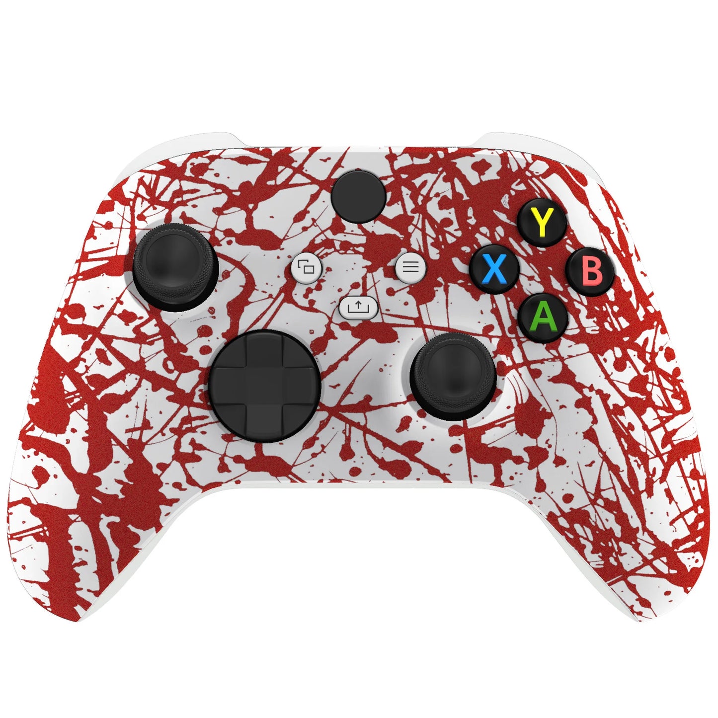 eXtremeRate Replacement Front Housing Shell Faceplate for Xbox Series X/S (Xbox Core) Controller - Transformative Texture Series