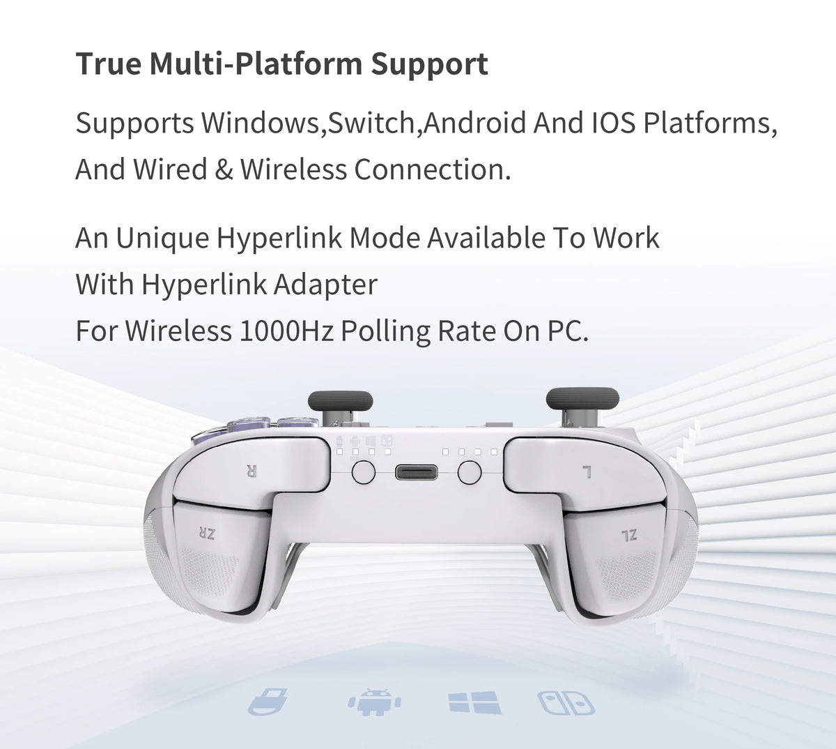 GuliKit KK3 MAX Wireless Gaming Controller For PC/Steam/Switch/Android/iOS