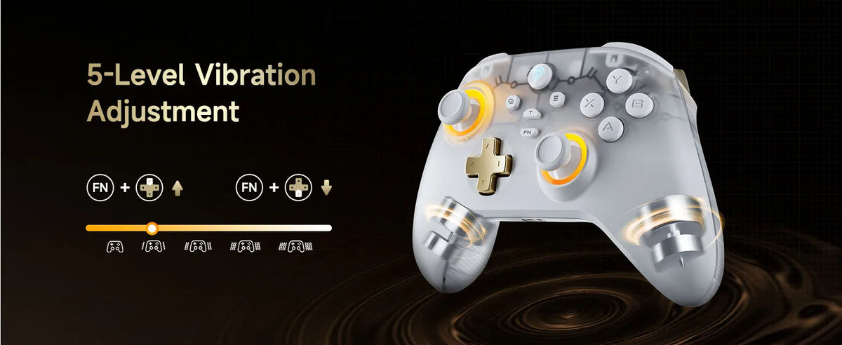 Easy SMX D05 Wireless Gaming Controller For PC/Switch/Android/iOS with Charging Dock