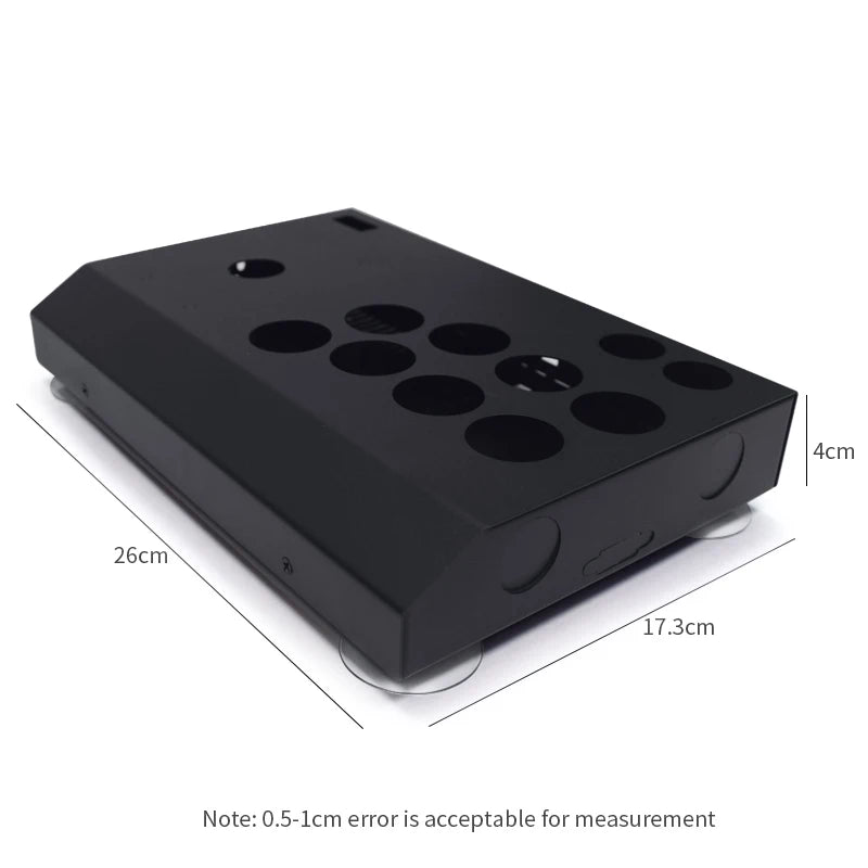 Empty Wood/Metal Box for Arcade Joystick/Lever DIY Kit