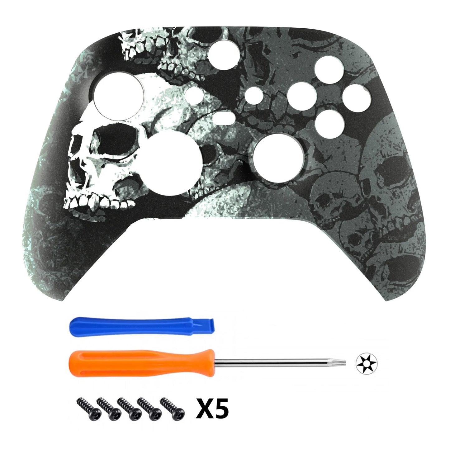 eXtremeRate Replacement Front Housing Shell Custom Cover Faceplate for Xbox Core Wireless ( Xbox Series X/S ) Controller