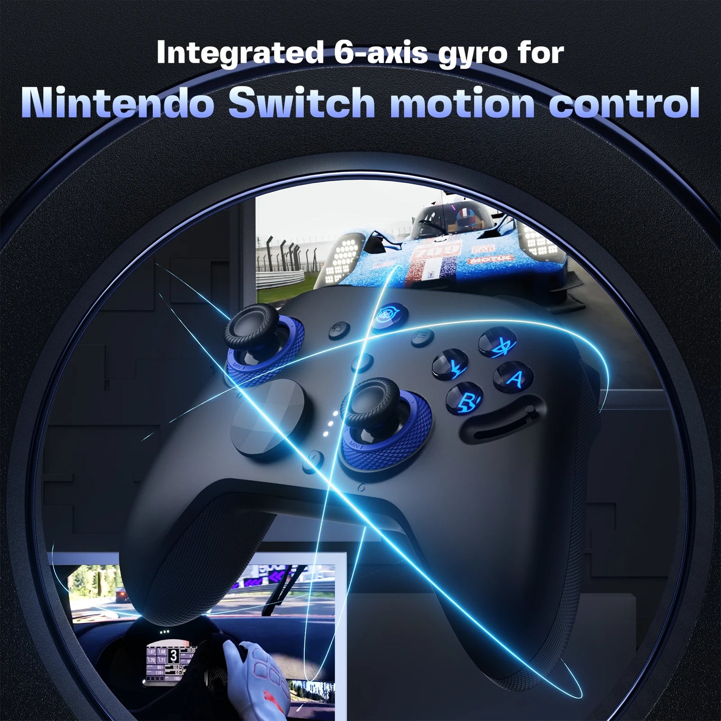 NYXI Imperial Wireless PC Gaming Controller for PC/Switch/Android