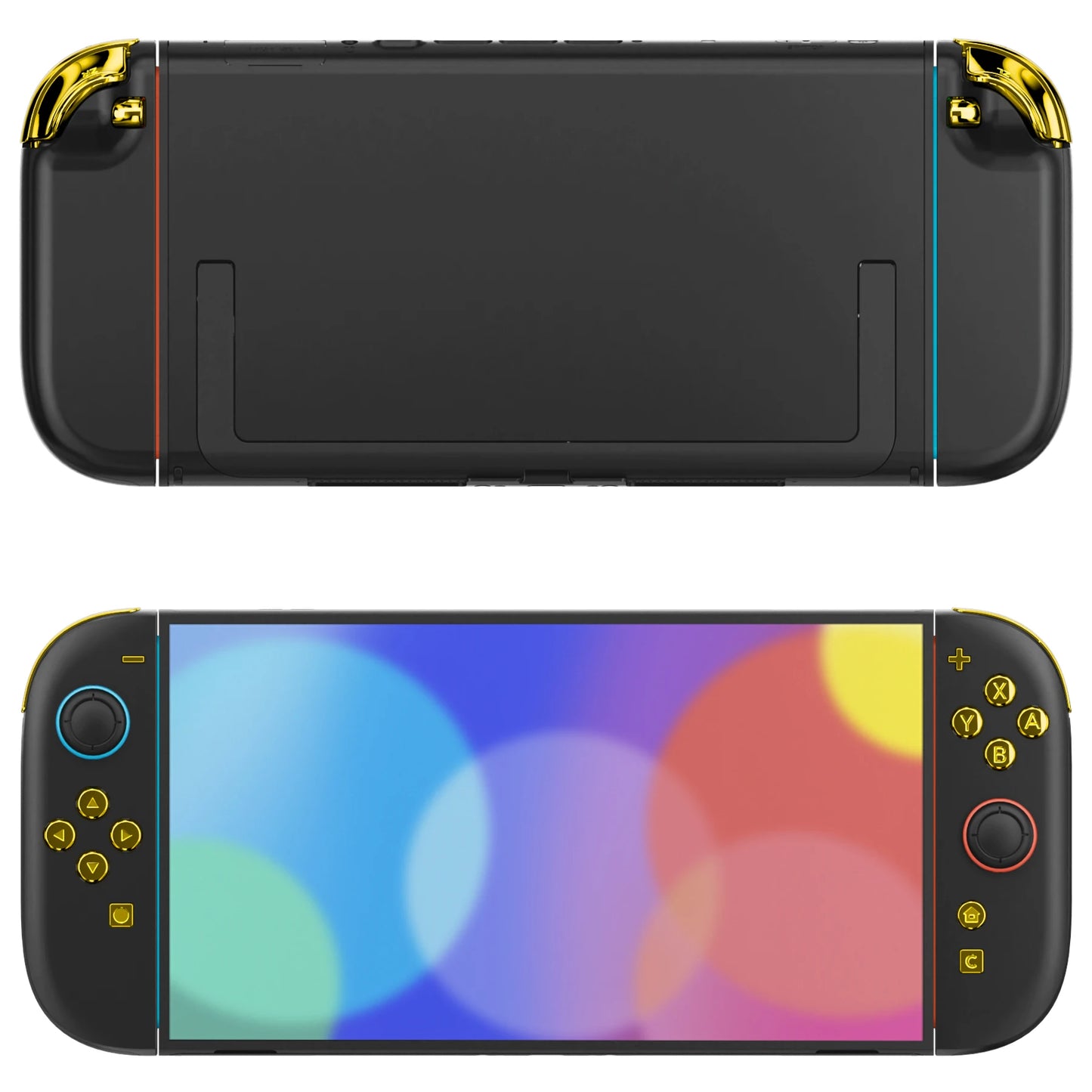 eXtremeRate DIY Replacement Chrome Full Set Buttons for Nintendo Switch 2 for Joycon 2