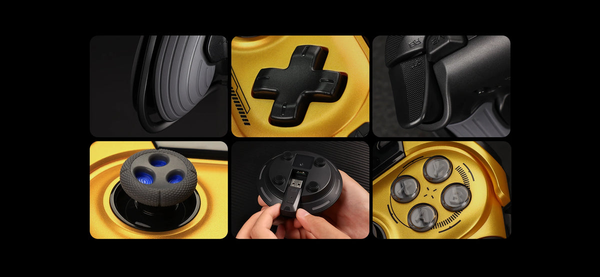 EasySMX Dune 8K Wireless Gaming Controller For PC/Steam/Switch/Android/iOS