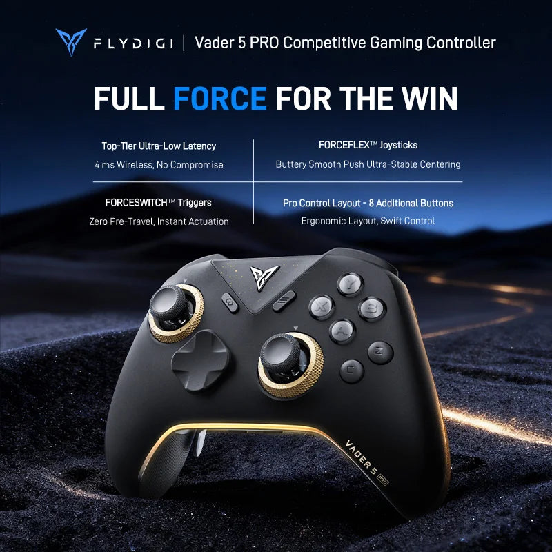 Flydigi Vader 5 Pro Gaming Controller for PC/Switch/iOS/Android