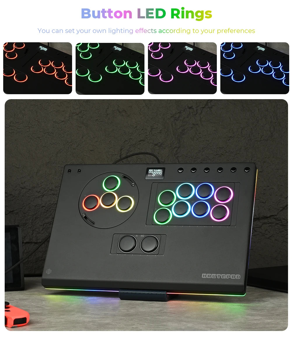 Haute42 X-Move Aluminium Alloy Leverless Controller For PC/PS5/PS4