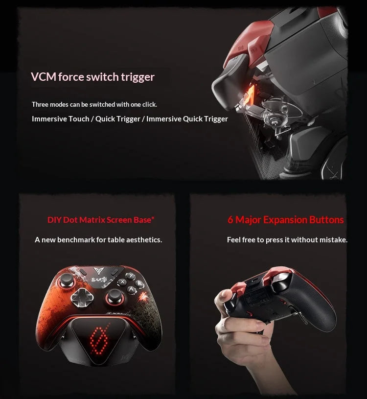 Flydigi Apex 6 Pro Phantom Blade Zero Edition Gaming Controller for PC/Switch Full Set