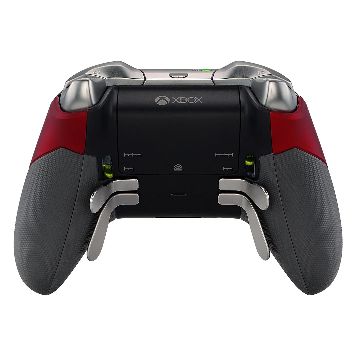 eXtremeRate Custom Right Left Side Rails Rear Handle Grips Back Panels for Xbox One Elite Controller (Model 1698)