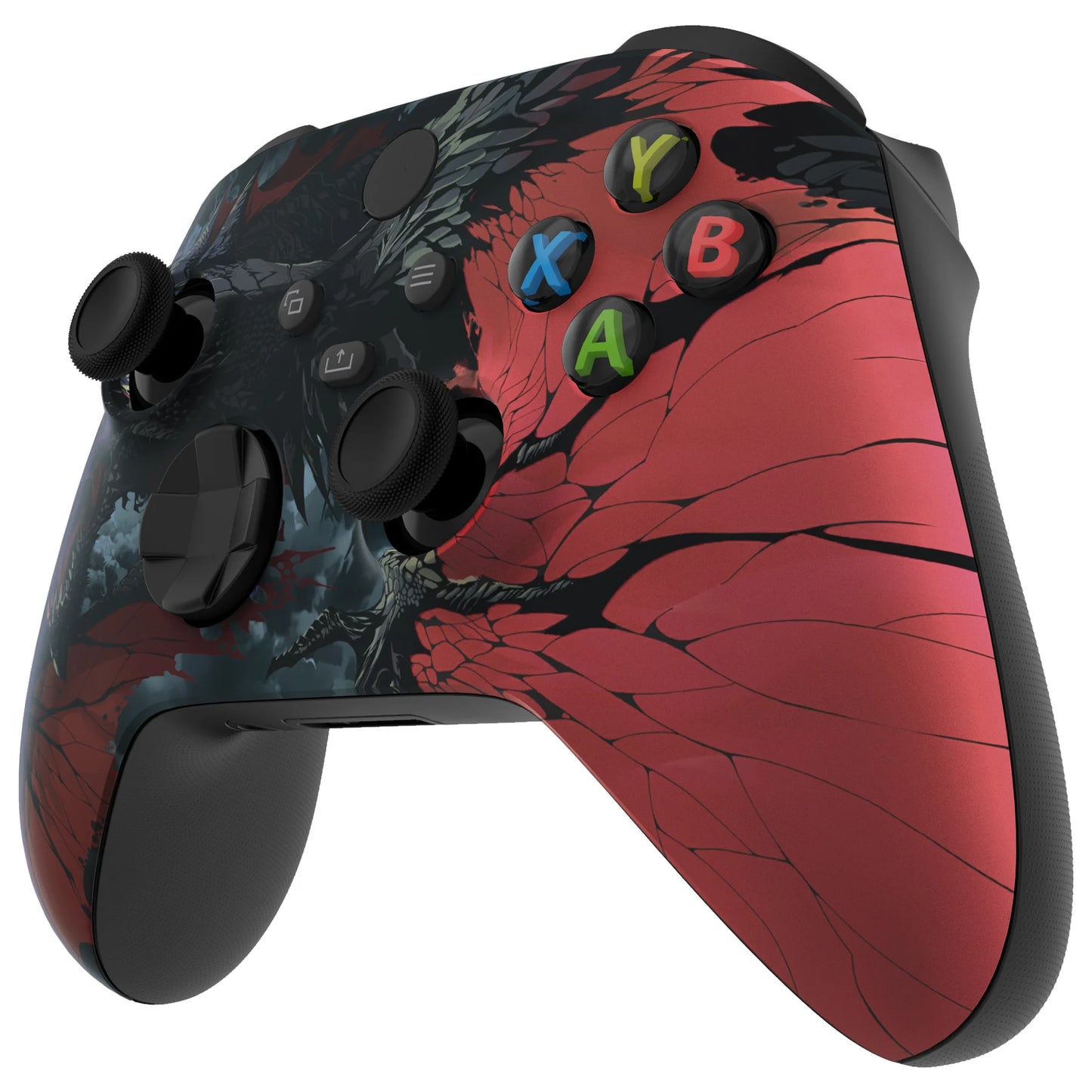 eXtremeRate Replacement Front Housing Shell for Xbox Series X & S Controller - Roaring Dragon